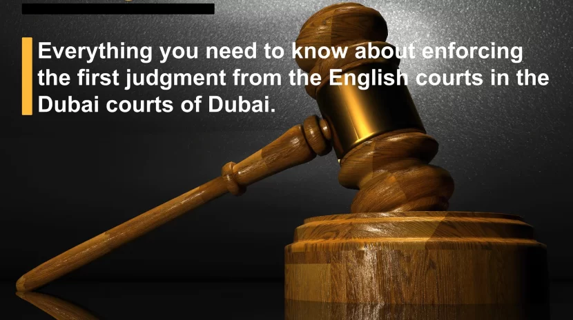 Enforcing the first judgment